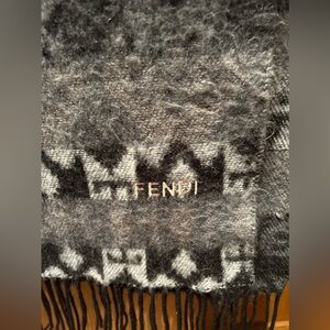 FENDI scarf  72”x 18” 🥭
